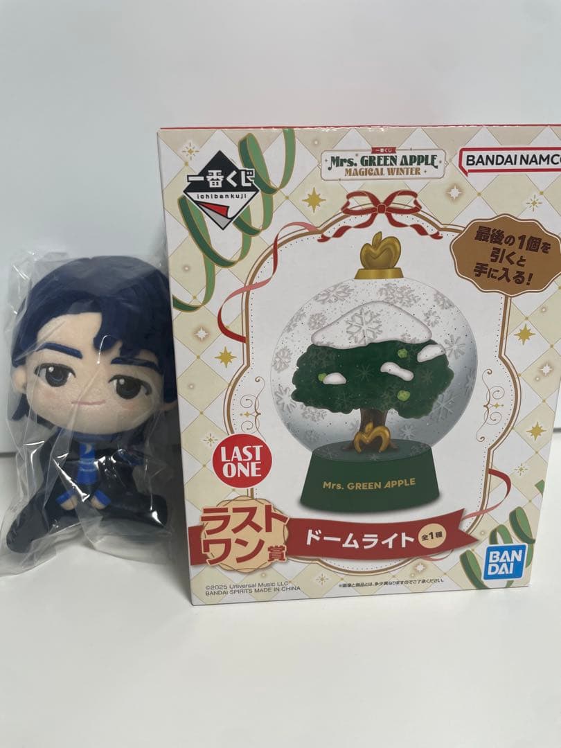 Mrs. GREEN APPLE ♡ 一番くじ　ぬいぐるみ ドームライトセット
