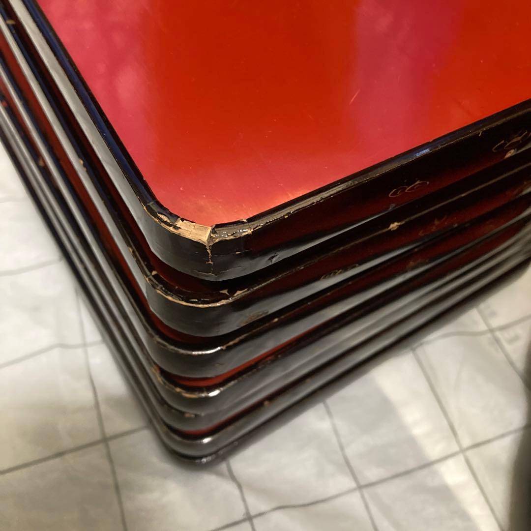 漆器 10組セット 大正末〜昭和初期の時代