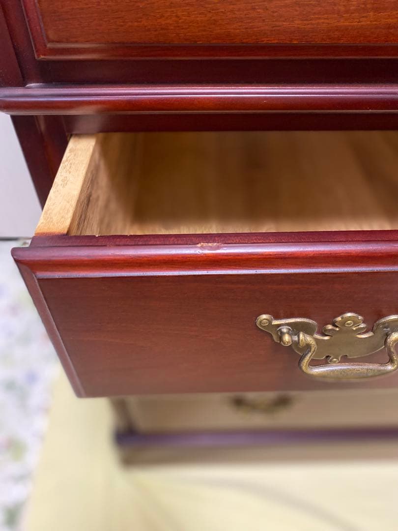 12月削除予定◯アンティーク タンス　箪笥　引き出し　上下分割可能