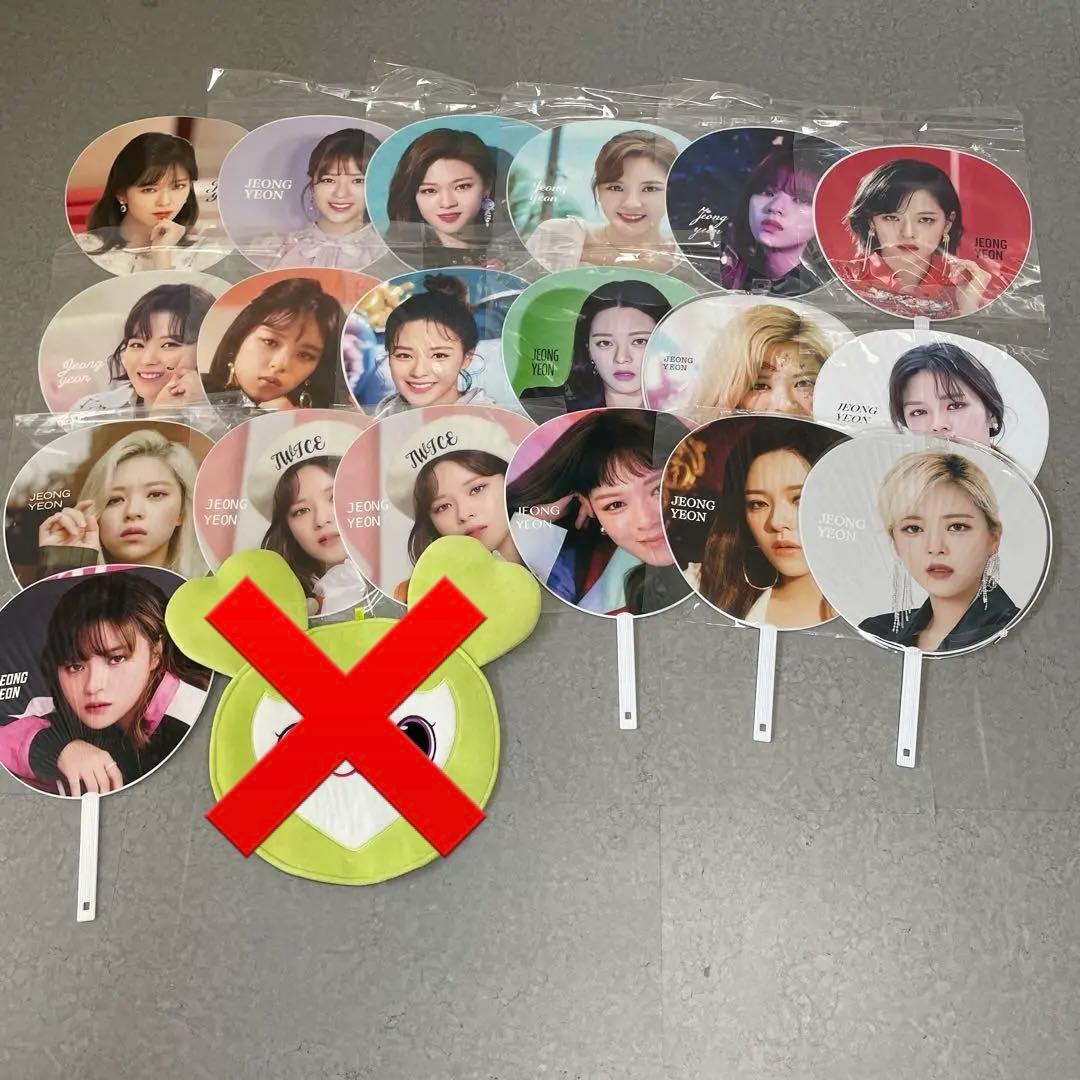 TWICE ジョンヨン うちわ19枚セット