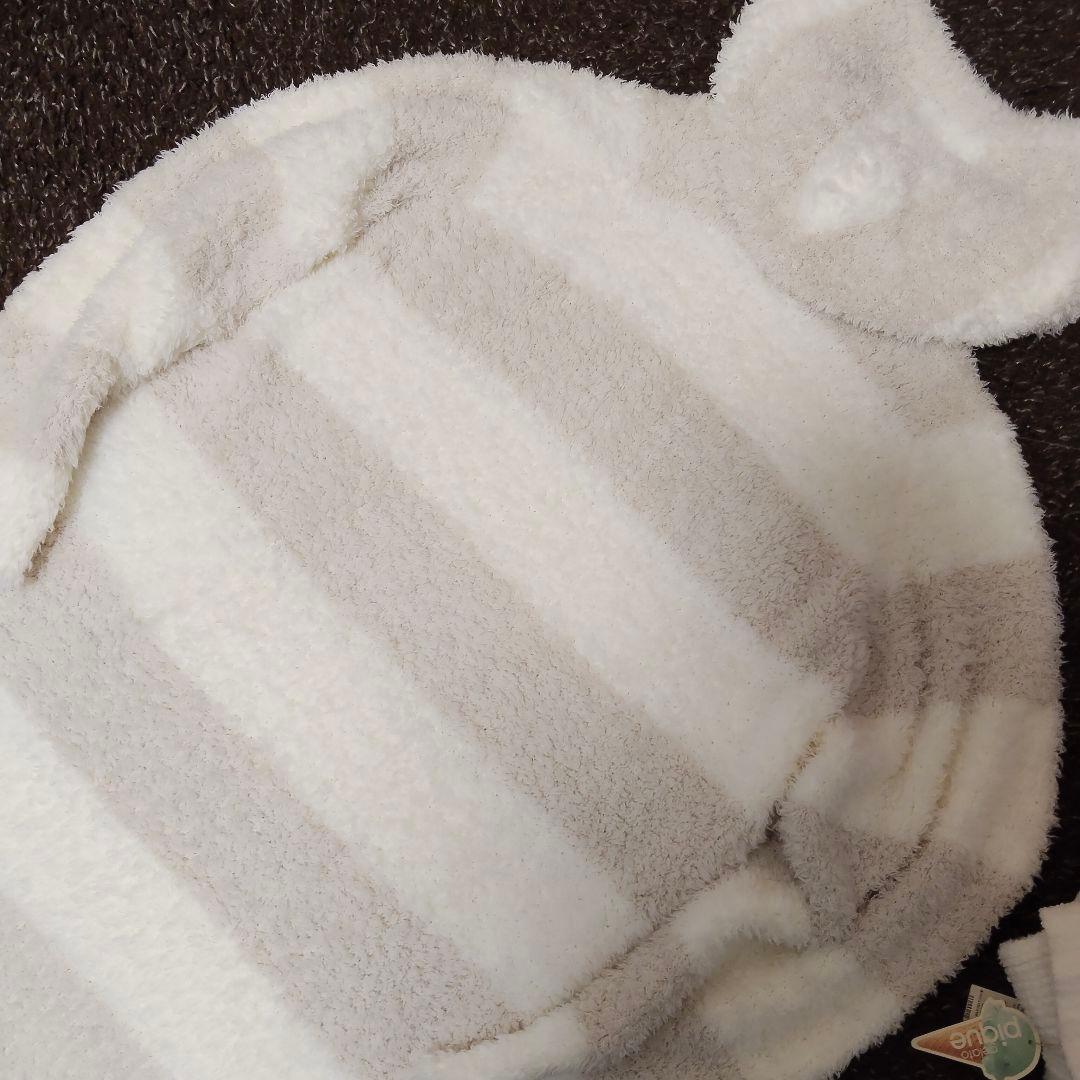 ジェラートピケ ビッグパーカー ワンピース レッグウォーマー パンツ 上下セット