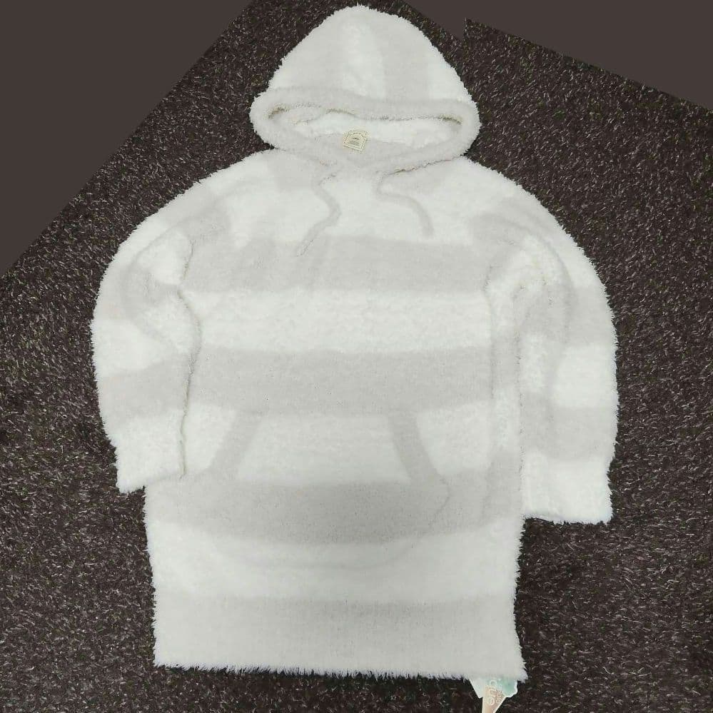 ジェラートピケ ビッグパーカー ワンピース レッグウォーマー パンツ 上下セット