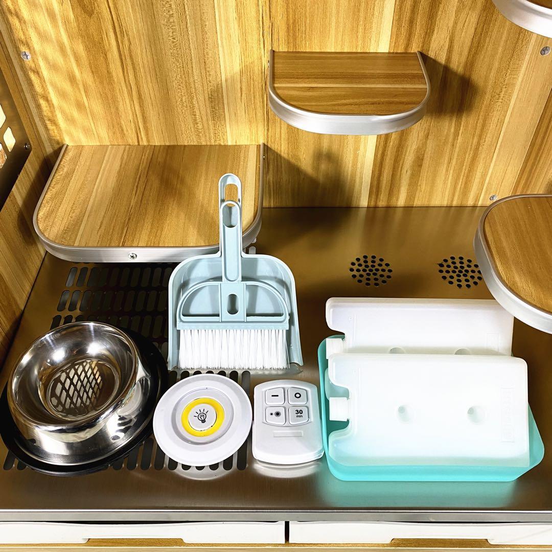 チンチラケージ　ケージ　小動物用ケージ　80cm　[組み立て完成品]