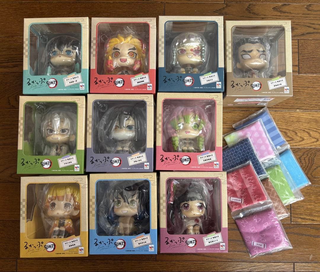 鬼滅の刃 るかっぷ まとめ売り 柱 座布団付き 新品未使用品