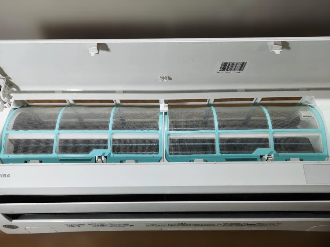 神奈川県内は無料工事、配送付き、室外機セット)東芝6畳 2021年式 保証あり