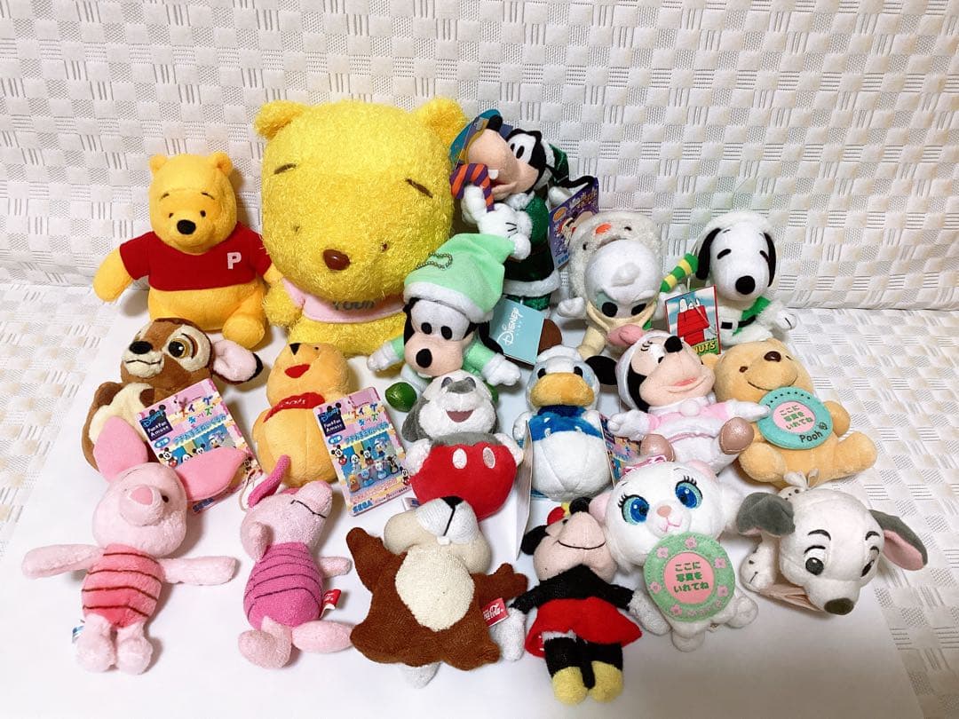 平成レトロ❤︎Disney ディズニー❤︎ 非売品 ぬいぐるみ 18点セット レア