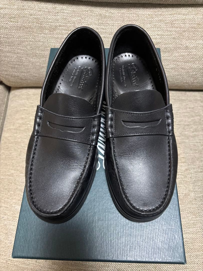 Paraboot CORAUX MARINE UK5 黒 美品