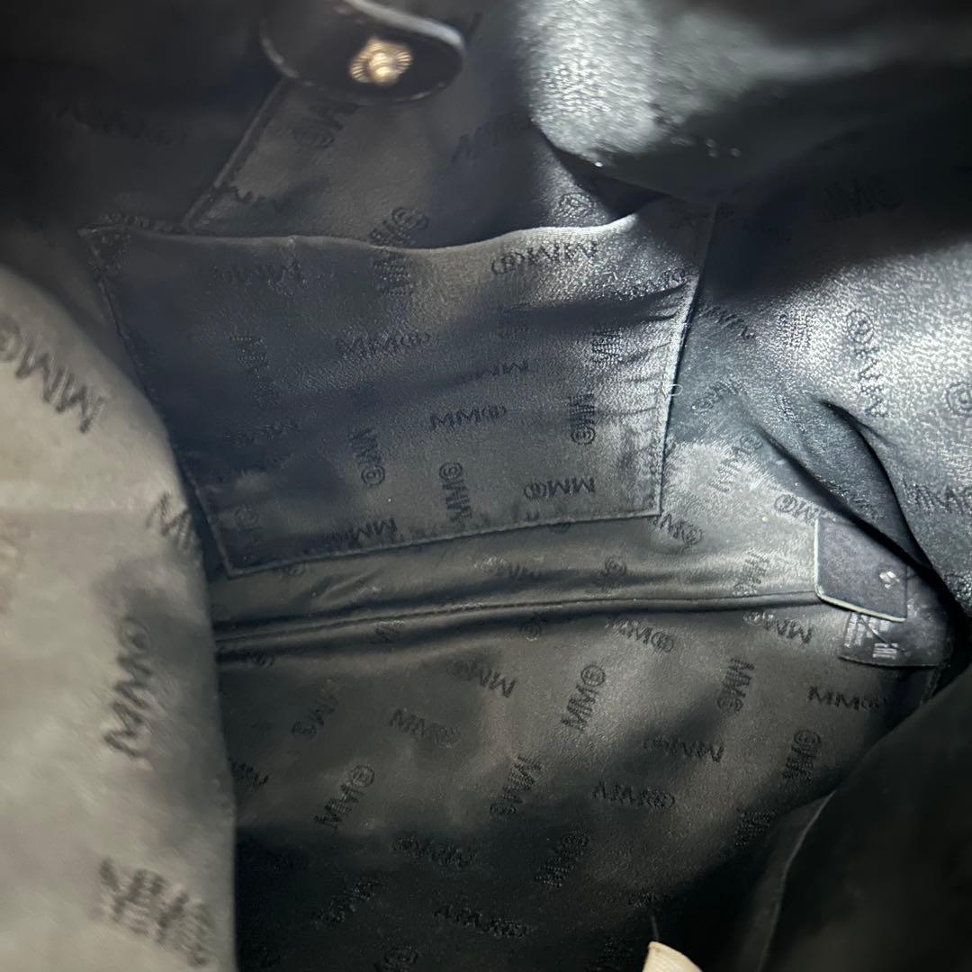 【極美品✨人気商品/ジャパニーズトート】メゾンマルジェラ　ハンドバッグ　ブラック