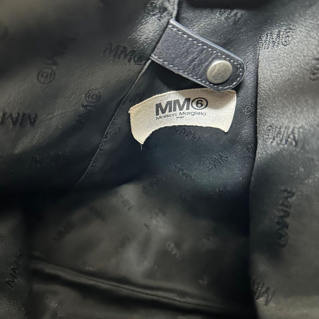 【極美品✨人気商品/ジャパニーズトート】メゾンマルジェラ　ハンドバッグ　ブラック