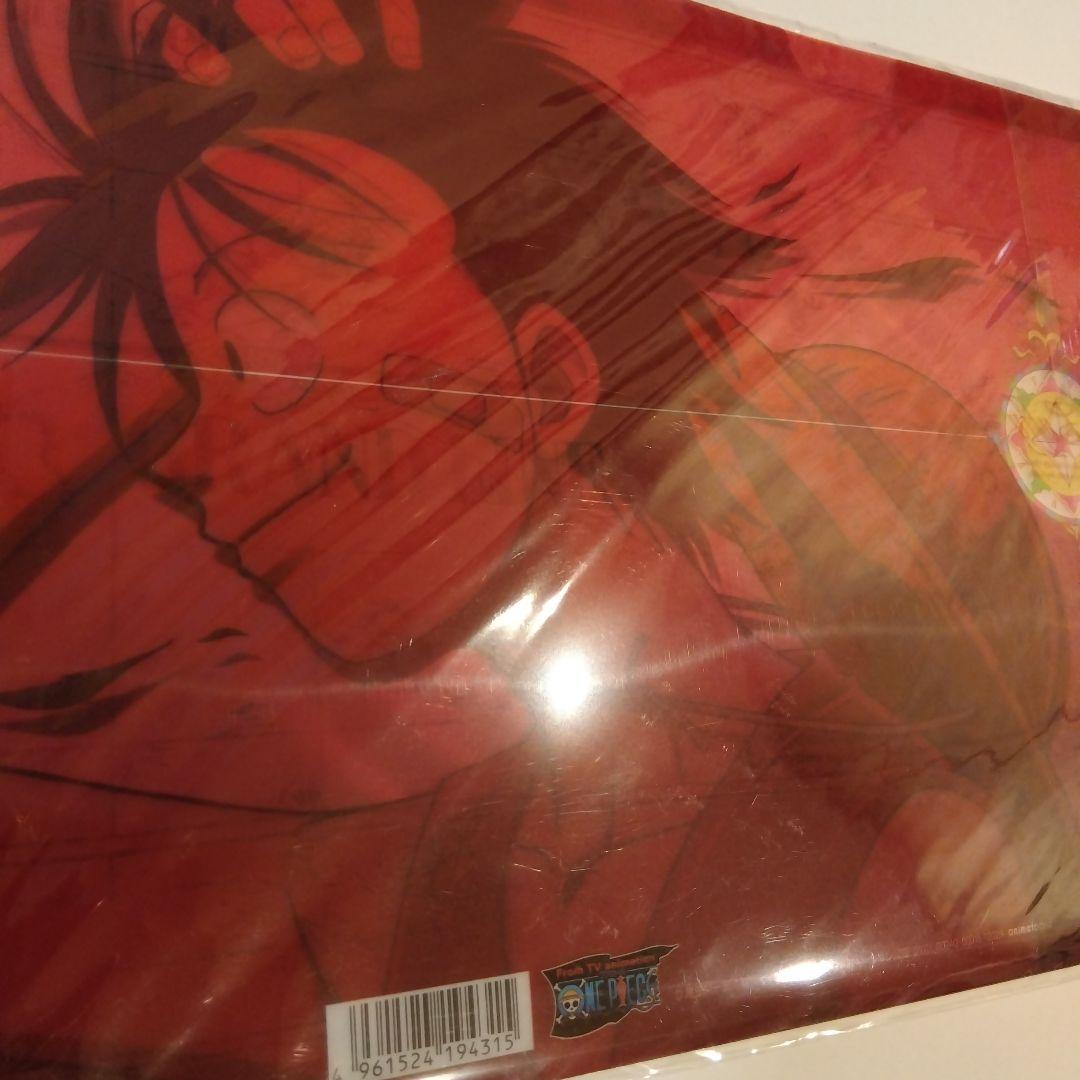 ONEPIECE ルフィ B5 クリアファイル 当時物 希少 レア レトロ