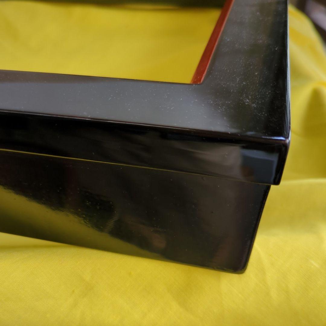 炉縁　輪島塗　漆器　木製　茶道具　茶道　木箱