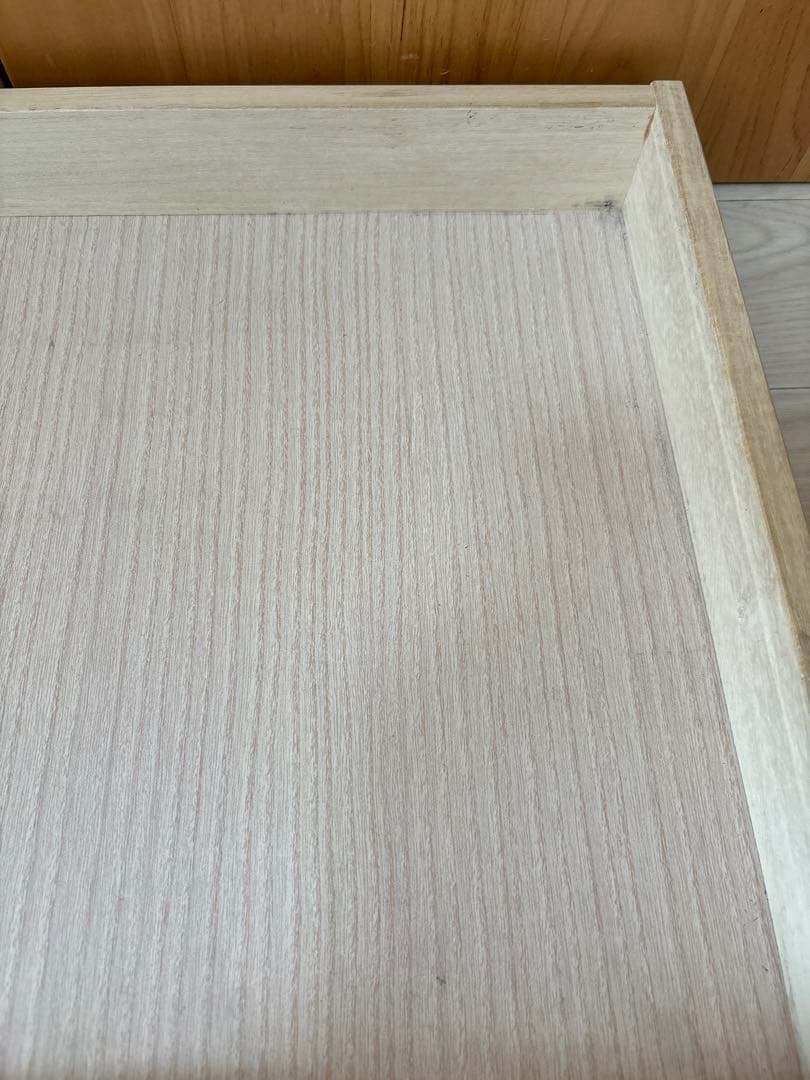 ベルメゾン⭐︎堀田木工所⭐︎アルダー材⭐︎引出し付長机170cm