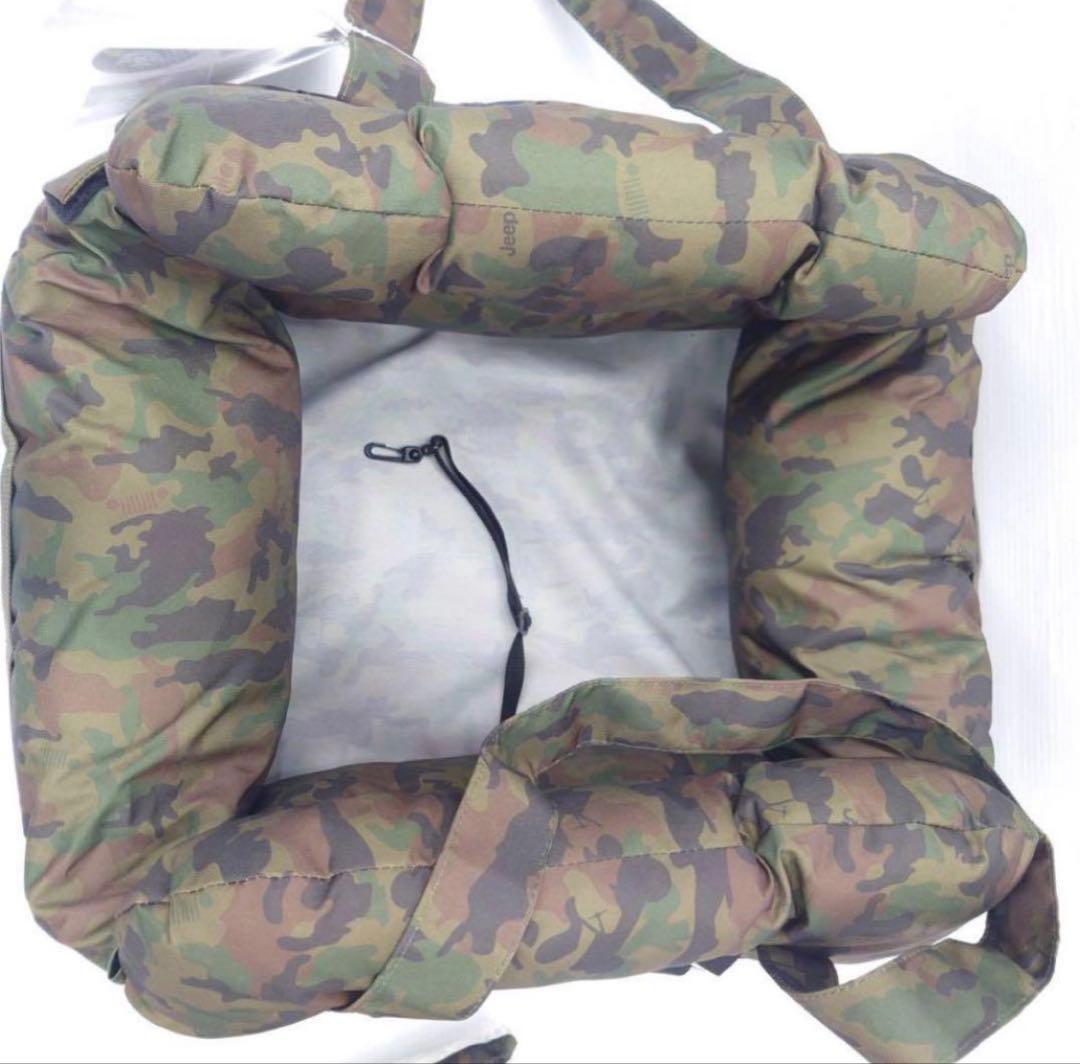 ち*ん様 【未使用に近い】Jeep 3WAYドライブキャリーベッド迷彩柄