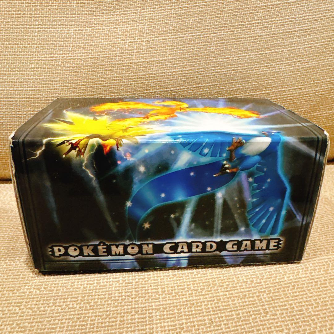 ポケモンカード　伝説の飛翔　デッキケース ファイヤー サンダー フリーザー