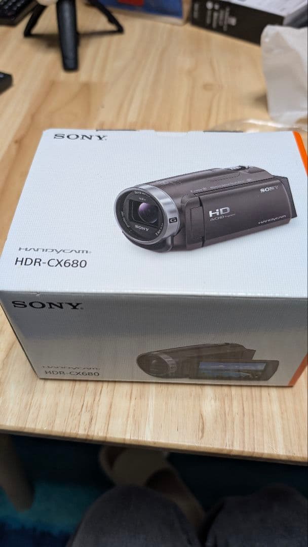 SONY HANDYCAM HDR-CX680 赤色 ビデオカメラ