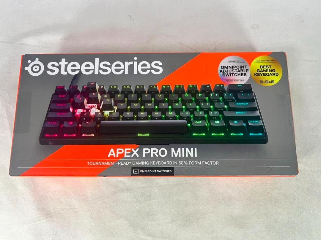 SteelSeries ゲーミングキーボード Apex Pro Mini未開封品