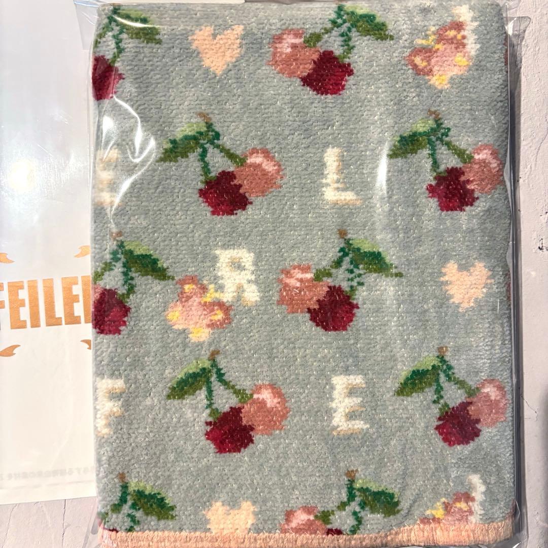 【新品 B品】フェイラーFEILERキープスマイリングチェリー プティバス