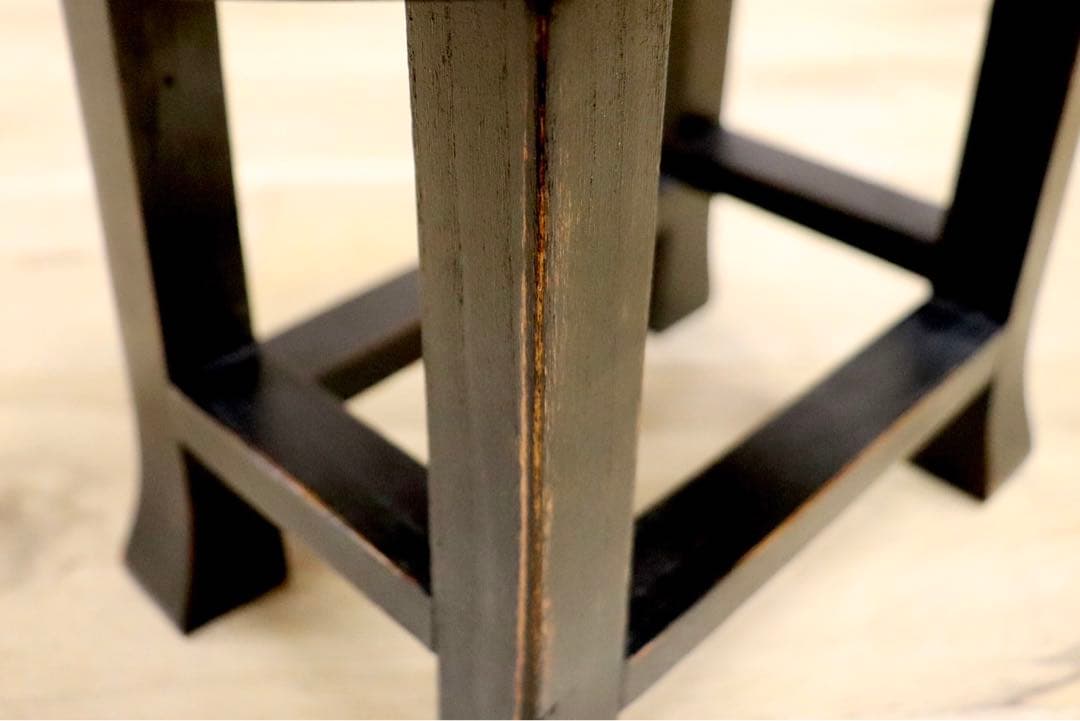 GMHK836A○木製スツール 踏み台 ステップ スツール 腰掛け 花台 飾り台