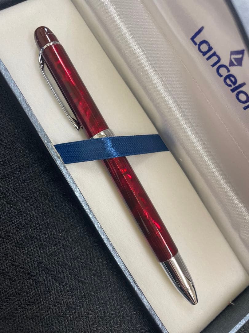 ぺんてる　Lancelot ランスロット　回転式3色ペン