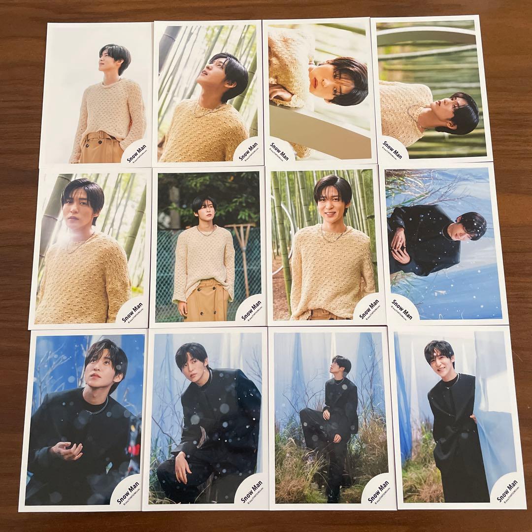 目黒蓮　公式写真　124枚セット　Man