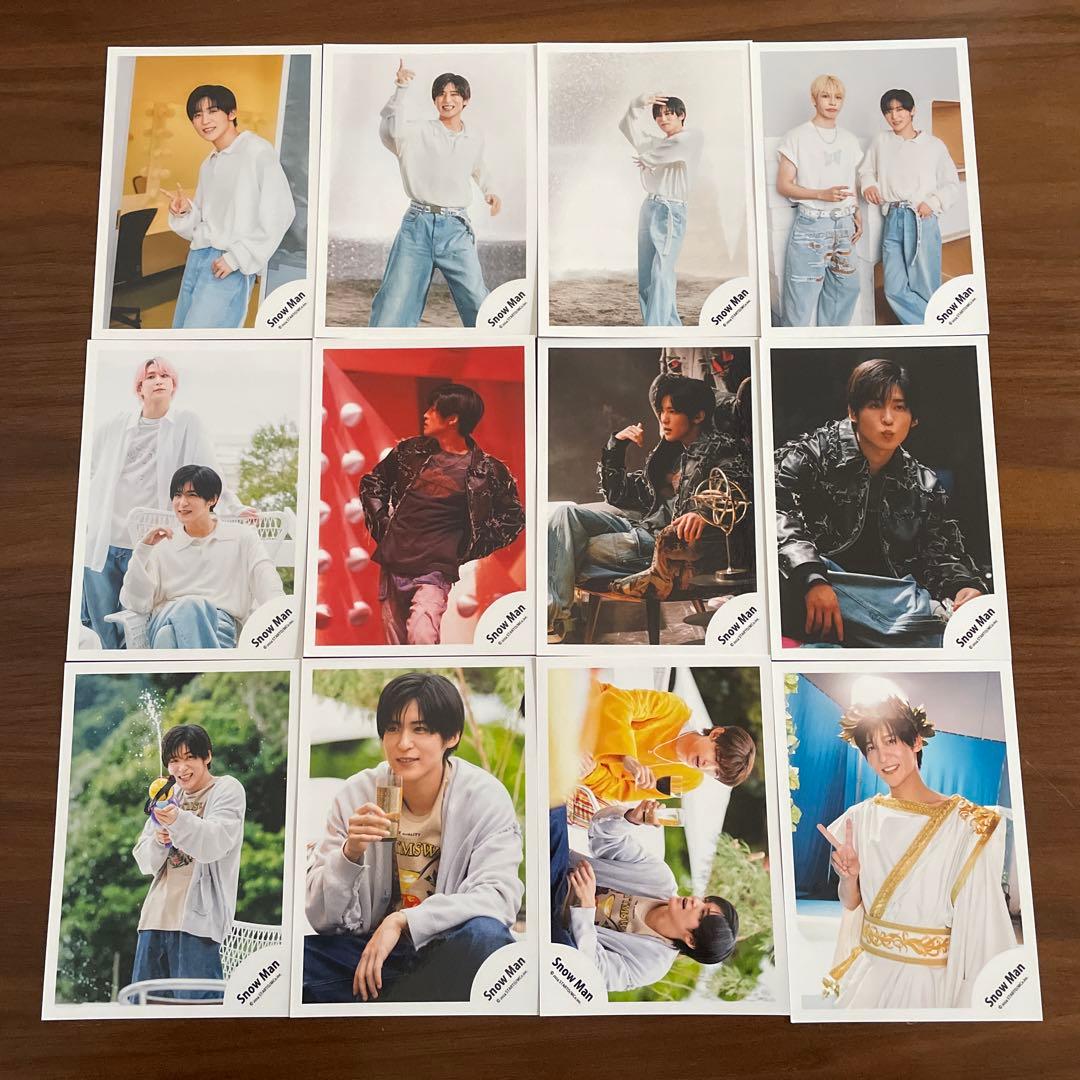 目黒蓮　公式写真　124枚セット　Man