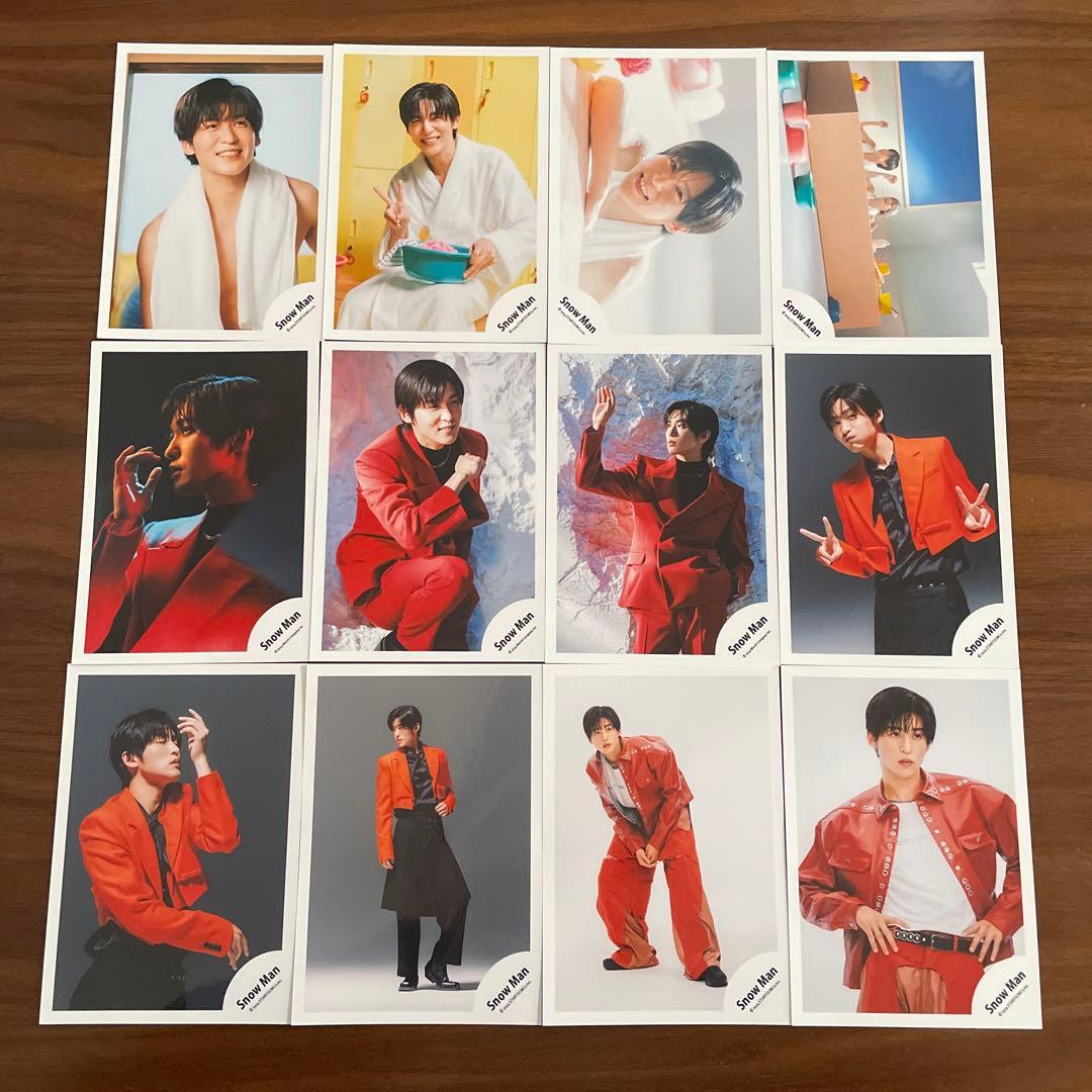 目黒蓮　公式写真　124枚セット　Man