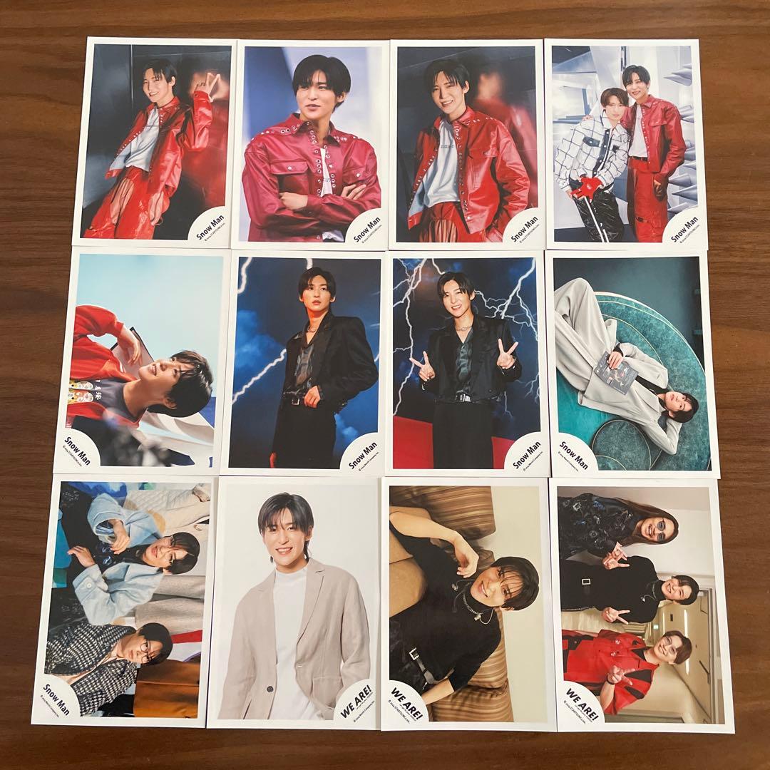 目黒蓮　公式写真　124枚セット　Man