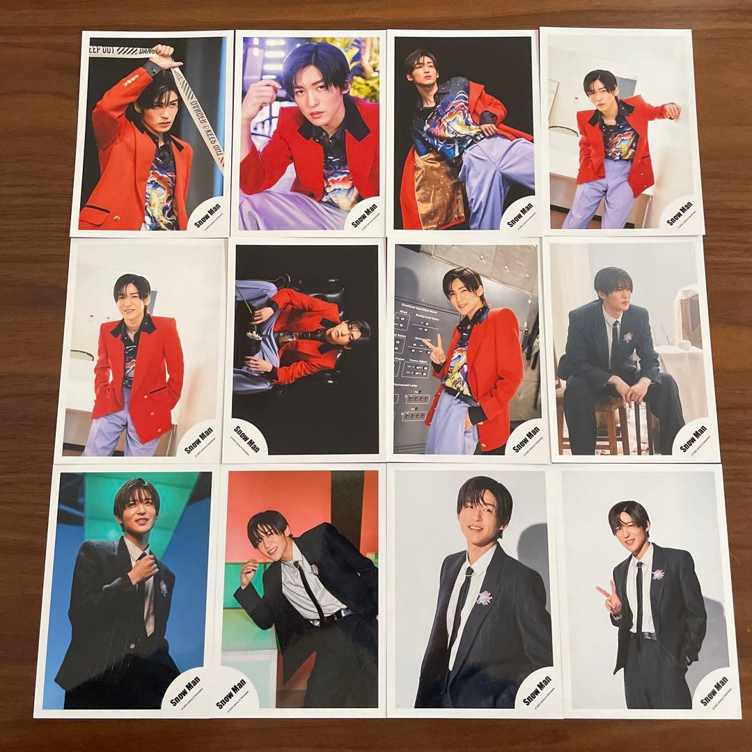 目黒蓮　公式写真　124枚セット　Man