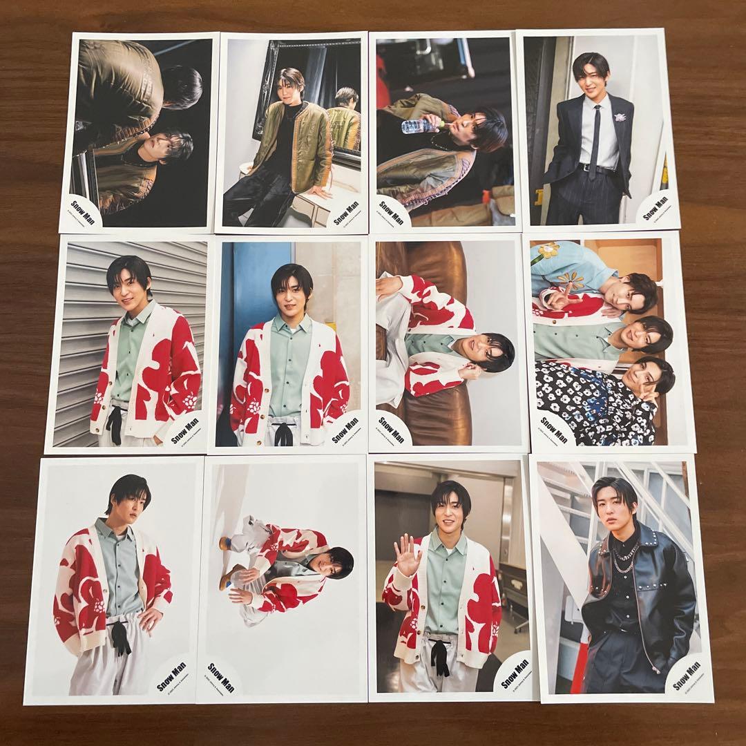 目黒蓮　公式写真　124枚セット　Man