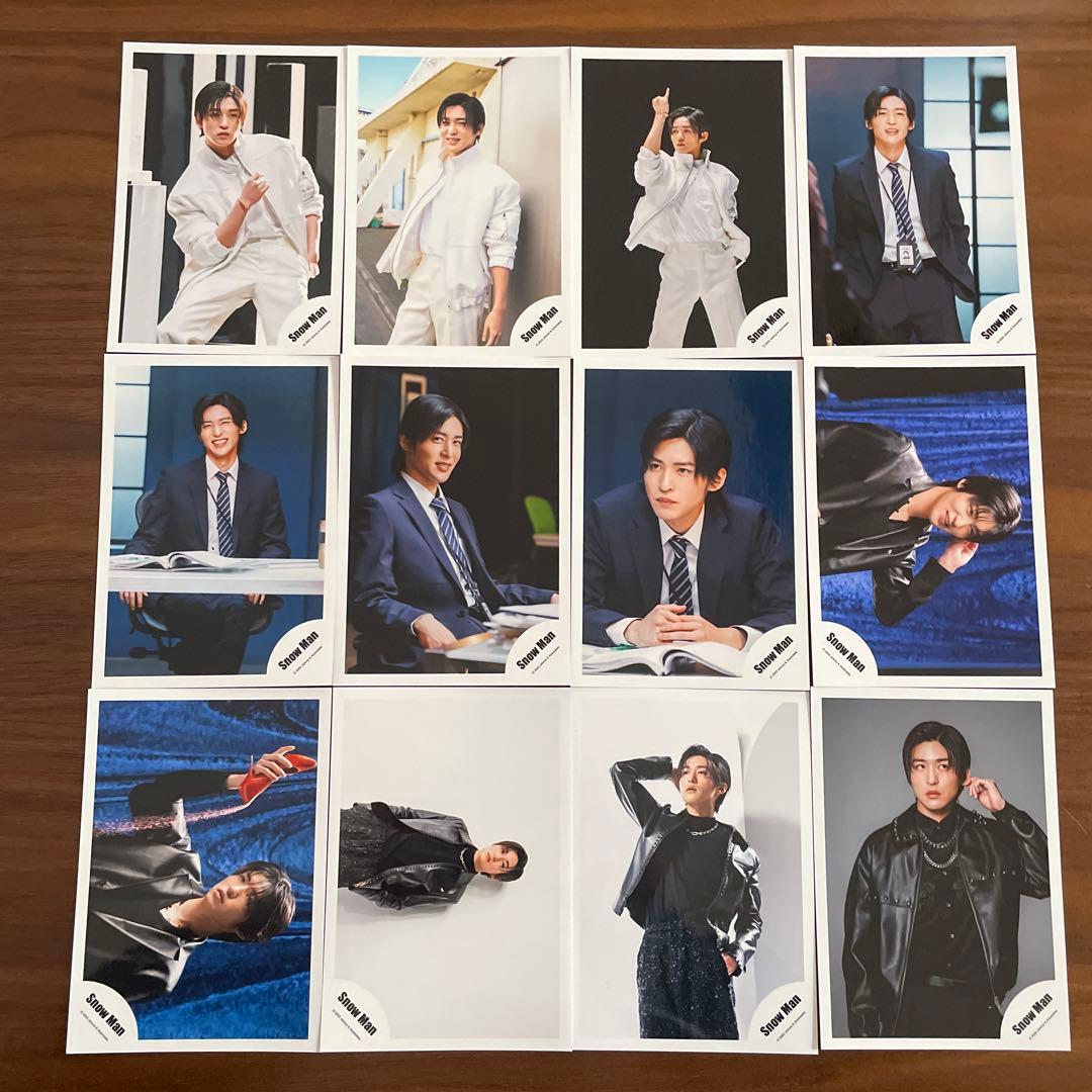 目黒蓮　公式写真　124枚セット　Man