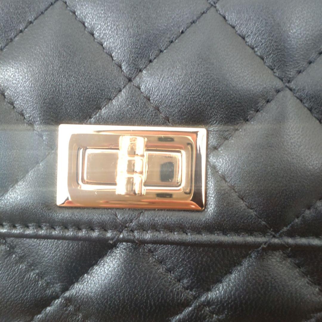 本革 キルティングチェーンバッグ　Oggia オッジア