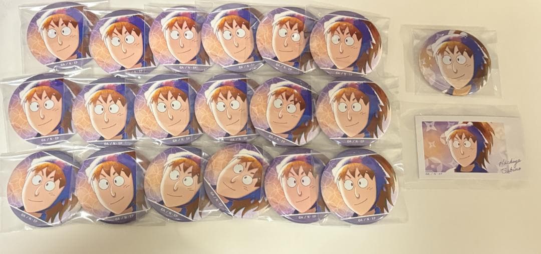 忍たま乱太郎 鉢屋三郎 缶バッジ イラストカード