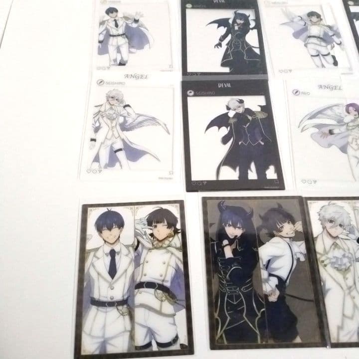 ブルーロックfavoteriAクリアカードシート全20種ファボテリア天使と悪魔