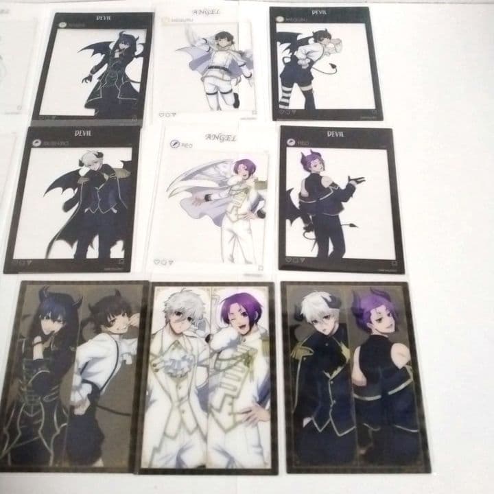 ブルーロックfavoteriAクリアカードシート全20種ファボテリア天使と悪魔