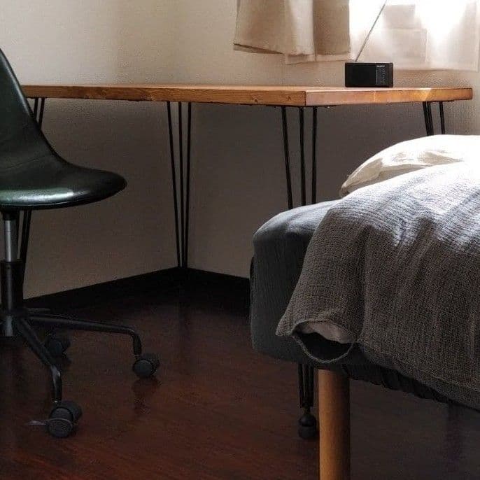 LOWYA 天然木ダイニングテーブル120