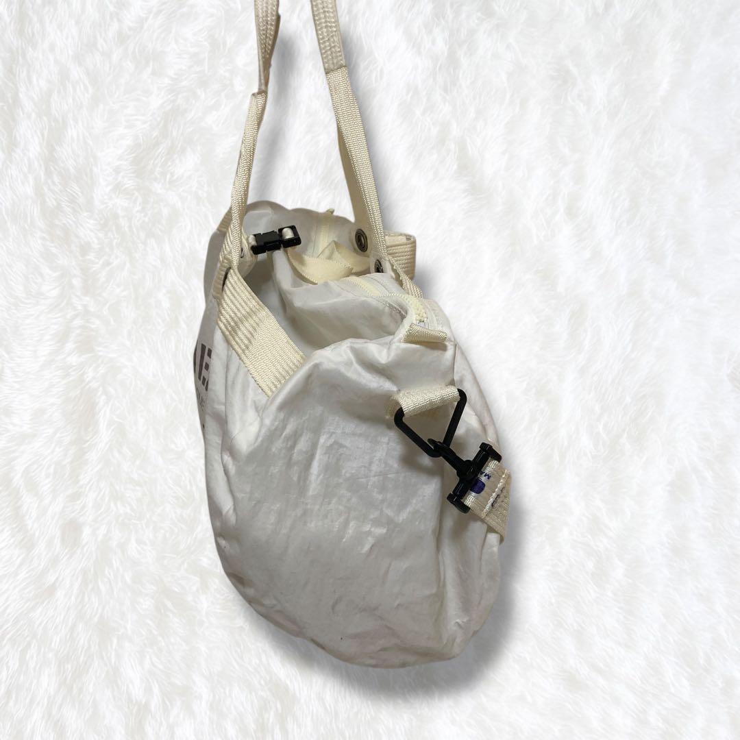 JIB ジブ ダッフルバック ボストンバッグ セイルクロス ホワイト 2WAY