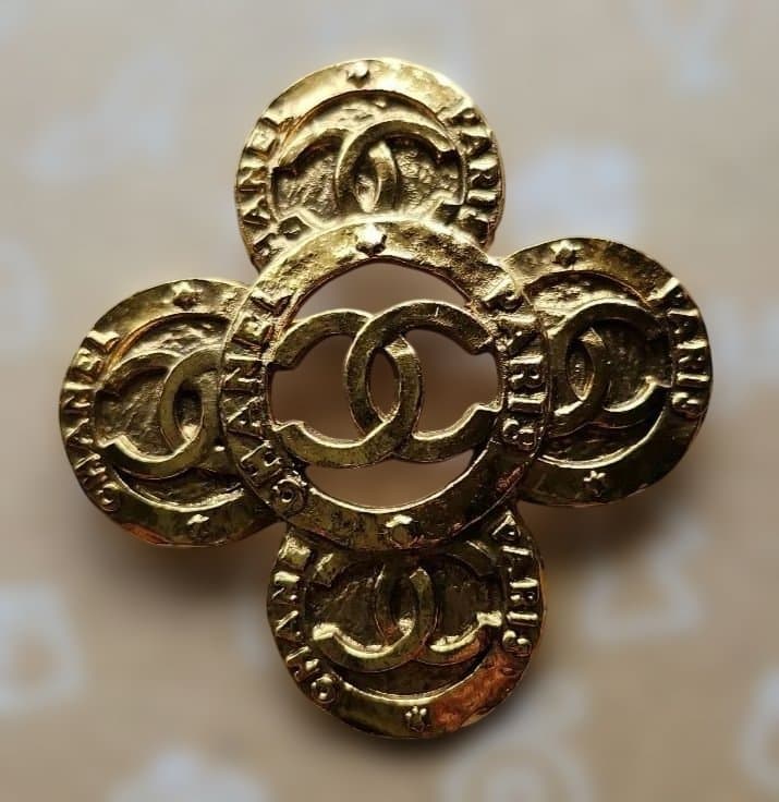 CHANEL シャネル　ブローチ　ヴィンテージ　ココマーク