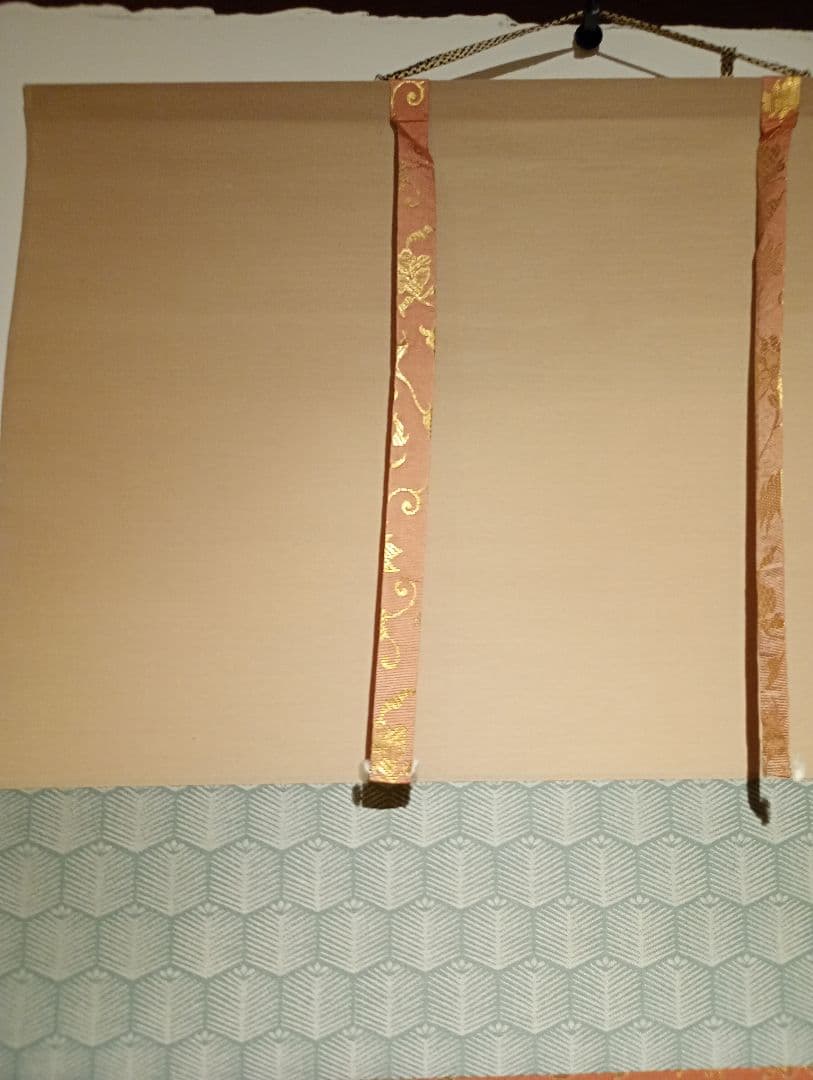 【茶道具】大徳寺西垣宗典和尚筆 兜の絵画賛 「丈夫意気高五月天」軸C102