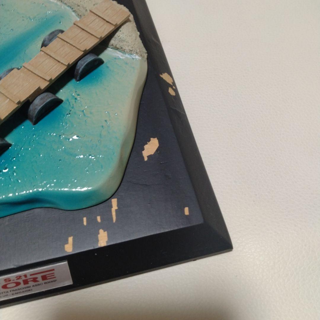 ジブリ　紅の豚　サボイア　ウイングクラブ　ジオラマ