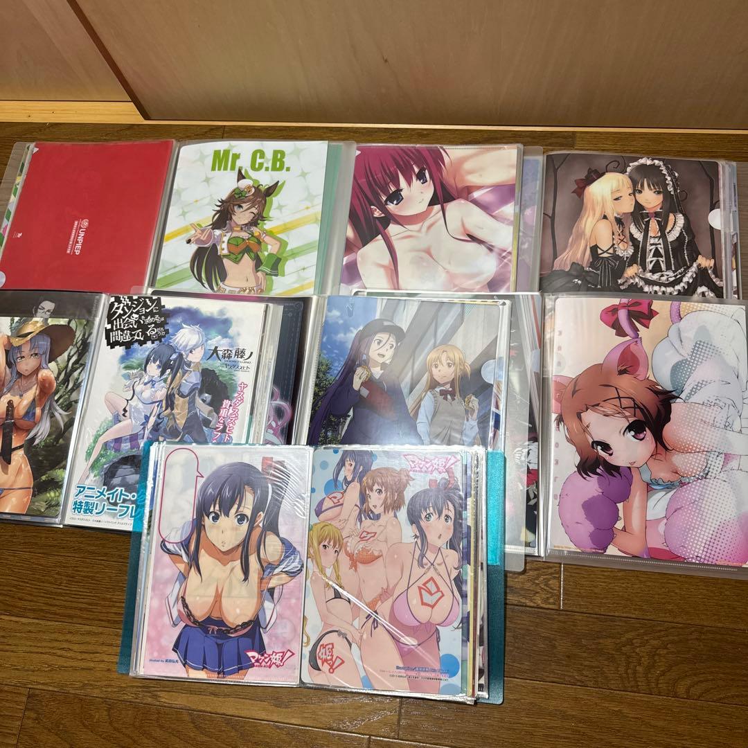 日*5様 SAO ハルヒ　けいおん　とある　等　クリアファイル　クリアシート　セ