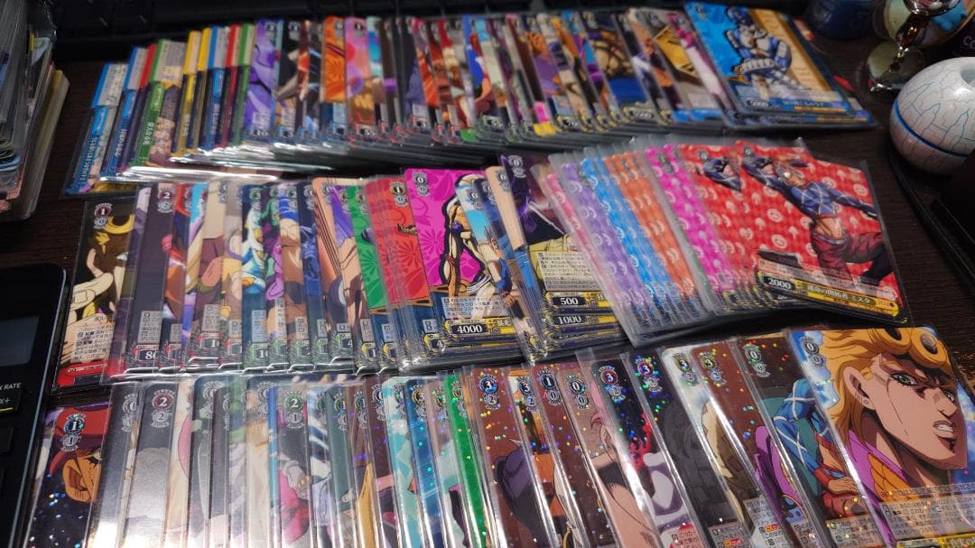 d*9様 ヴァイスシュヴァルツ ジョジョの奇妙な冒険 黄金の風 4コンセット