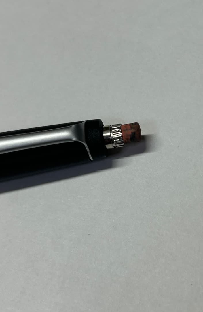 野原工芸 シャーペン 0.5mm マーブルウッド　旧型 固定式口金