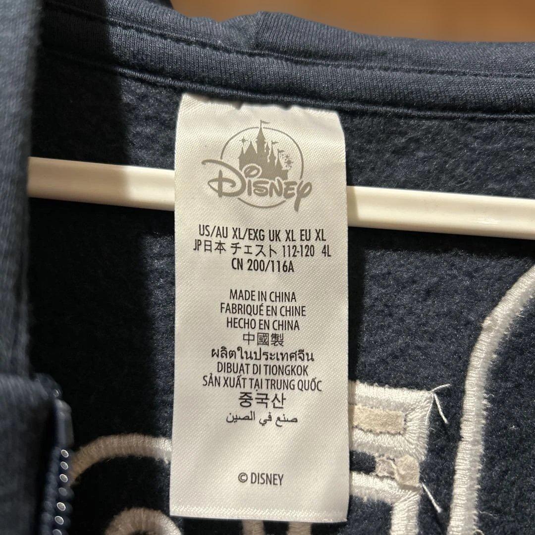 Disney ミッキーマウス フード付きスウェットXL