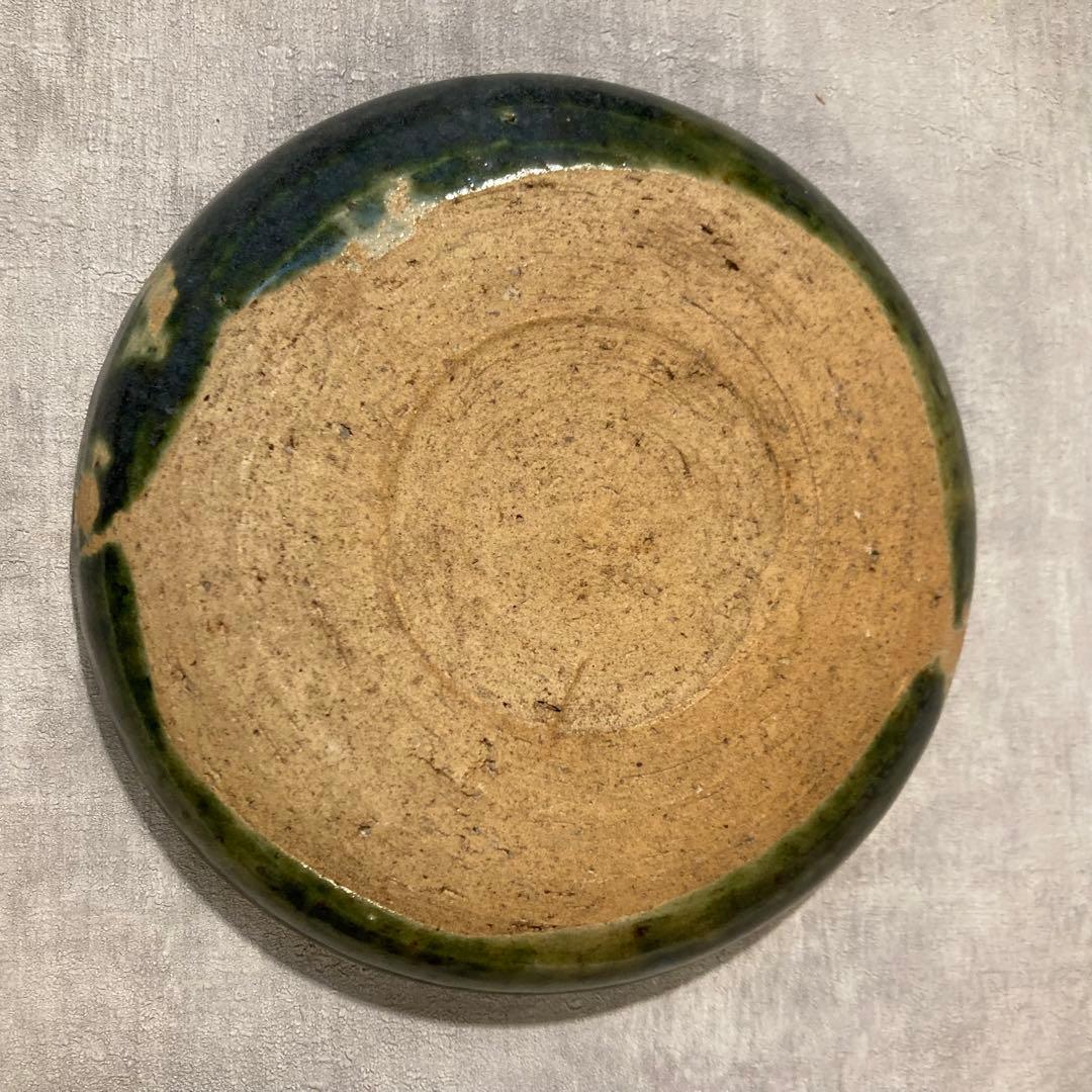 織部 菊柄 皿 6枚セット