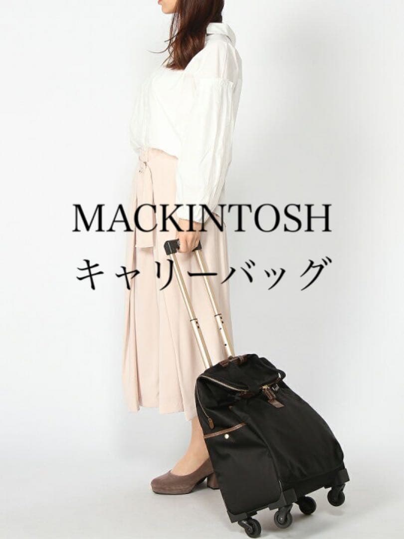 【極美品】MACKINTOSH 黒 キャリーケース　ユニセックス