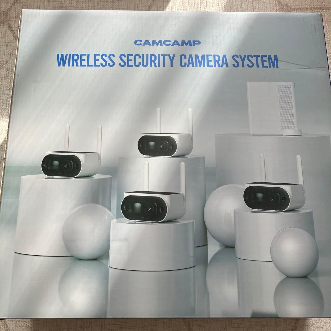 ❤️大特価❤️ 防犯カメラ　ソーラー一体型　無線　人体検知　投光威嚇　防犯対策