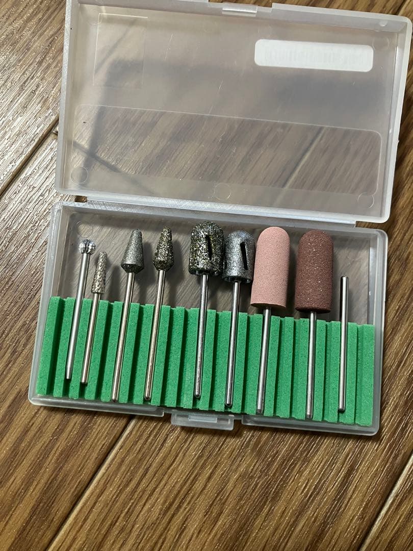 ネイルマシンケビン　フット用、ネイル用パーツ付き