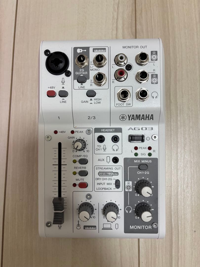 YAMAHA AG03 ミキサー