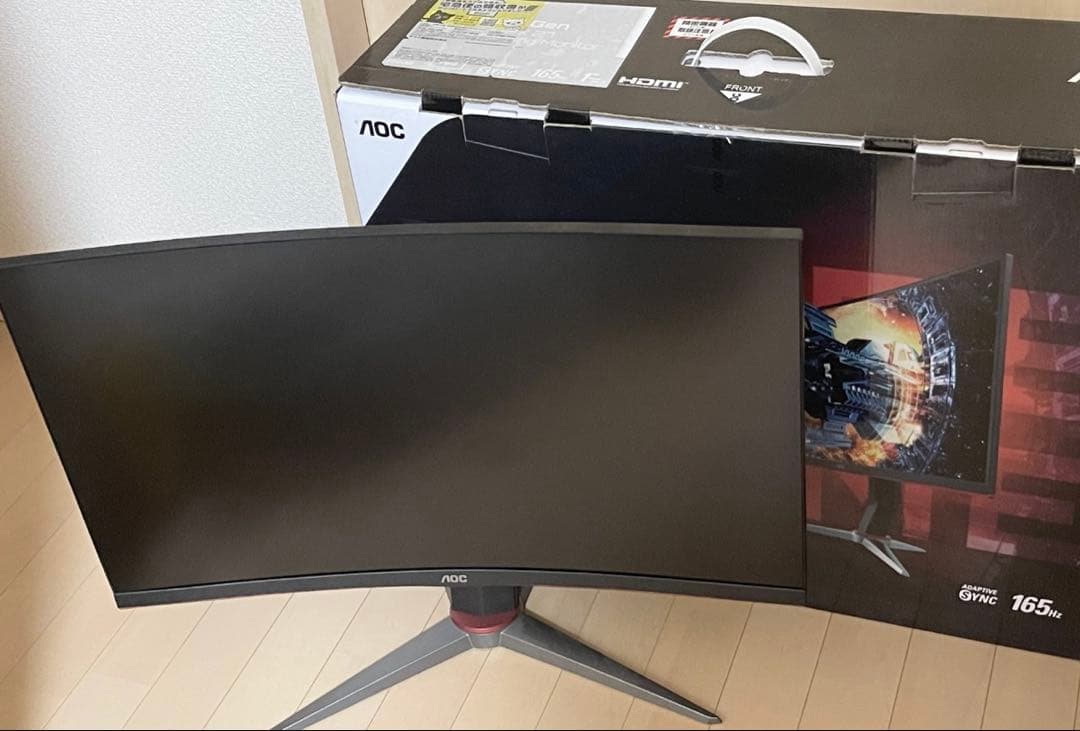 AOC C27G2X/11 27インチ ゲーミングモニター 湾曲型 165Hz