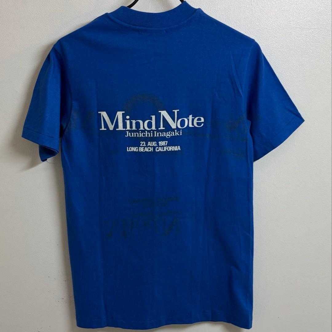 1987 稲垣潤一 Mind Note Junichi Inagaki Tシャツ